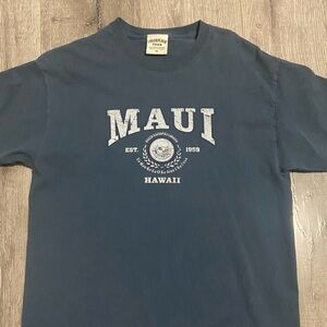 Vintage colorwash maui shirt